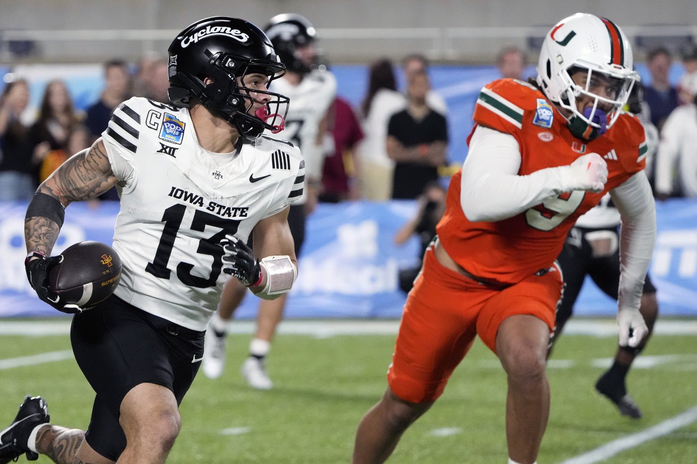 No. 18 Iowa State rallies past No. 15 Miami 42-41 for best season in school history | iNFOnews.ca No. 18 Iowa State rallies past No. 15 Miami 42-41 for best season in school history | iNFOnews.ca