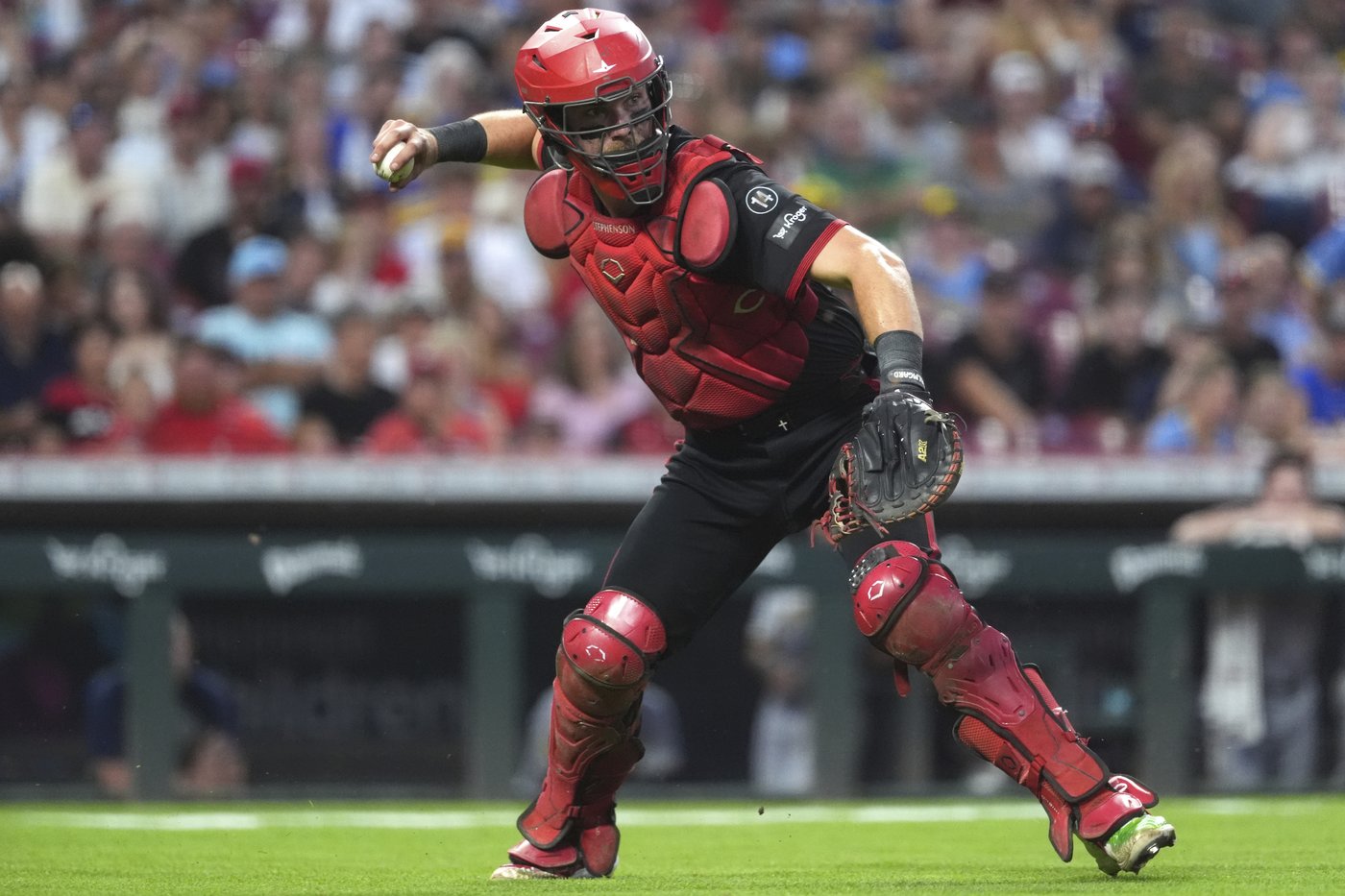 Reds place catcher Tyler Stephenson on injured list because of thumb injury | iNFOnews.ca