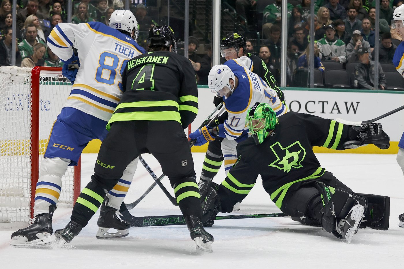 Wyatt Johnston scores go-ahead goal midway through 3rd period as Stars beat Sabres 4-2 | iNFOnews.ca