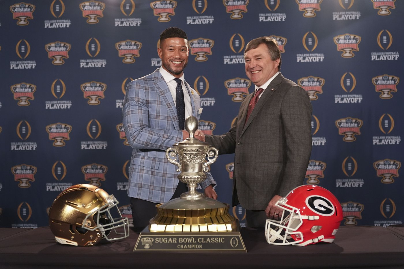 No. 2 Georgia and No. 3 Notre Dame give the newly expanded CFP a classic feel at the Sugar Bowl | iNFOnews.ca No. 2 Georgia and No. 3 Notre Dame give the newly expanded CFP a classic feel at the Sugar Bowl | iNFOnews.ca