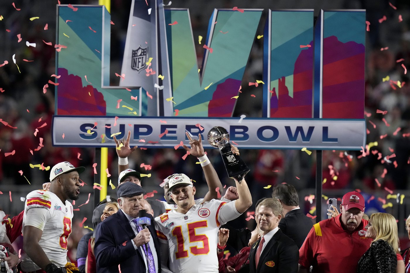 The Chiefs will seek another Super Bowl sweep in a title game rematch against the Eagles | iNFOnews.ca