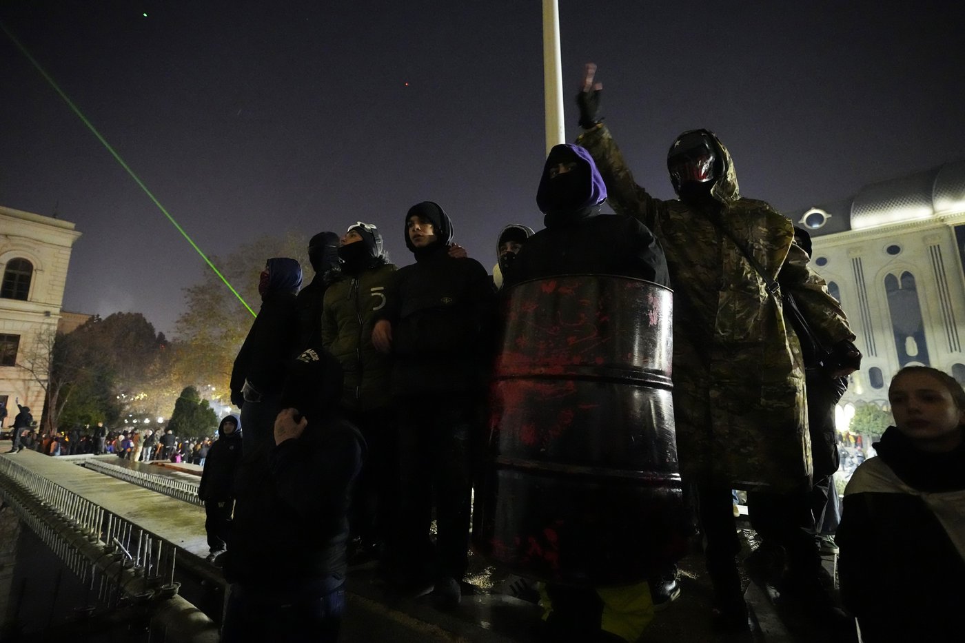 Opposition party leader arrested as Georgia authorities try to curb protests over ending EU talks | iNFOnews.ca