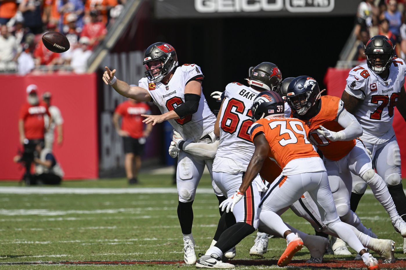 Mayfield-led Buccaneers sputter offensively in 26-7 loss to previously winless Broncos | iNFOnews.ca Mayfield-led Buccaneers sputter offensively in 26-7 loss to previously winless Broncos | iNFOnews.ca