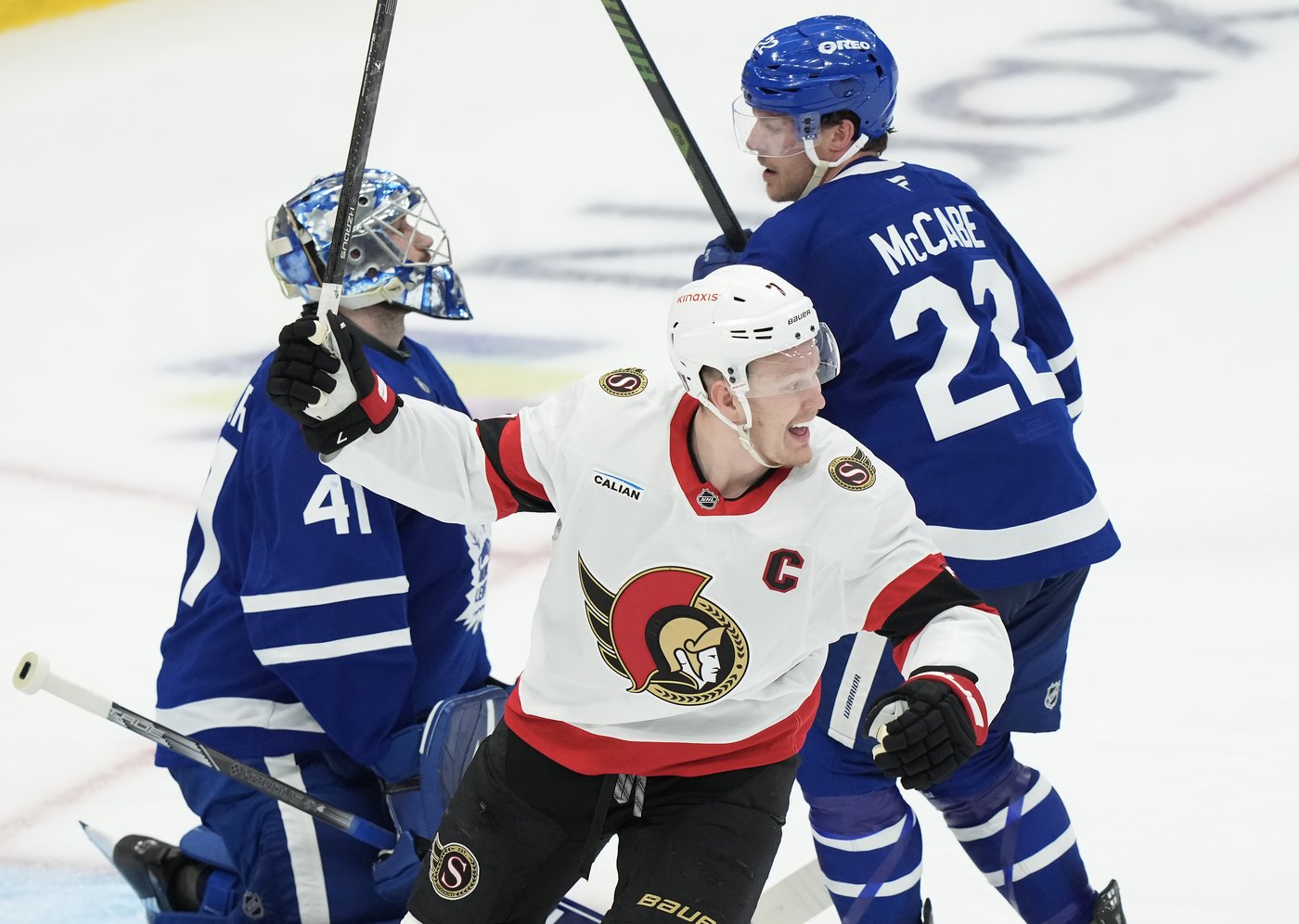 Steady Senators shut out Maple Leafs 4-0 to force sixth game in playoff series | iNFOnews.ca