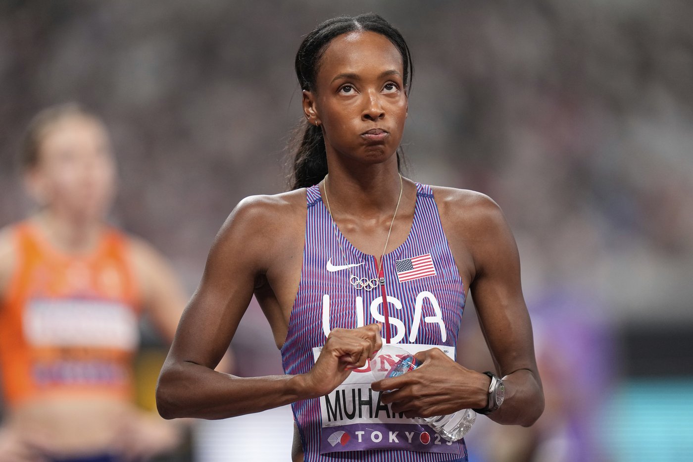 Dalilah Muhammad, former 400 hurdles record holder and Olympic champion, saying farewell in Tokyo | iNFOnews.ca Dalilah Muhammad, former 400 hurdles record holder and Olympic champion, saying farewell in Tokyo | iNFOnews.ca