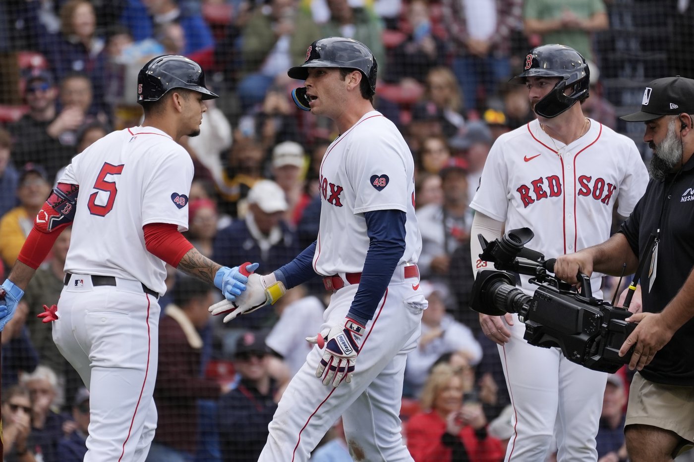 Triston Casas hits 3 HRs in 1st game, Gonzalez hits 3-run HR in nightcap as Red Sox sweep Twins | iNFOnews.ca Triston Casas hits 3 HRs in 1st game, Gonzalez hits 3-run HR in nightcap as Red Sox sweep Twins | iNFOnews.ca