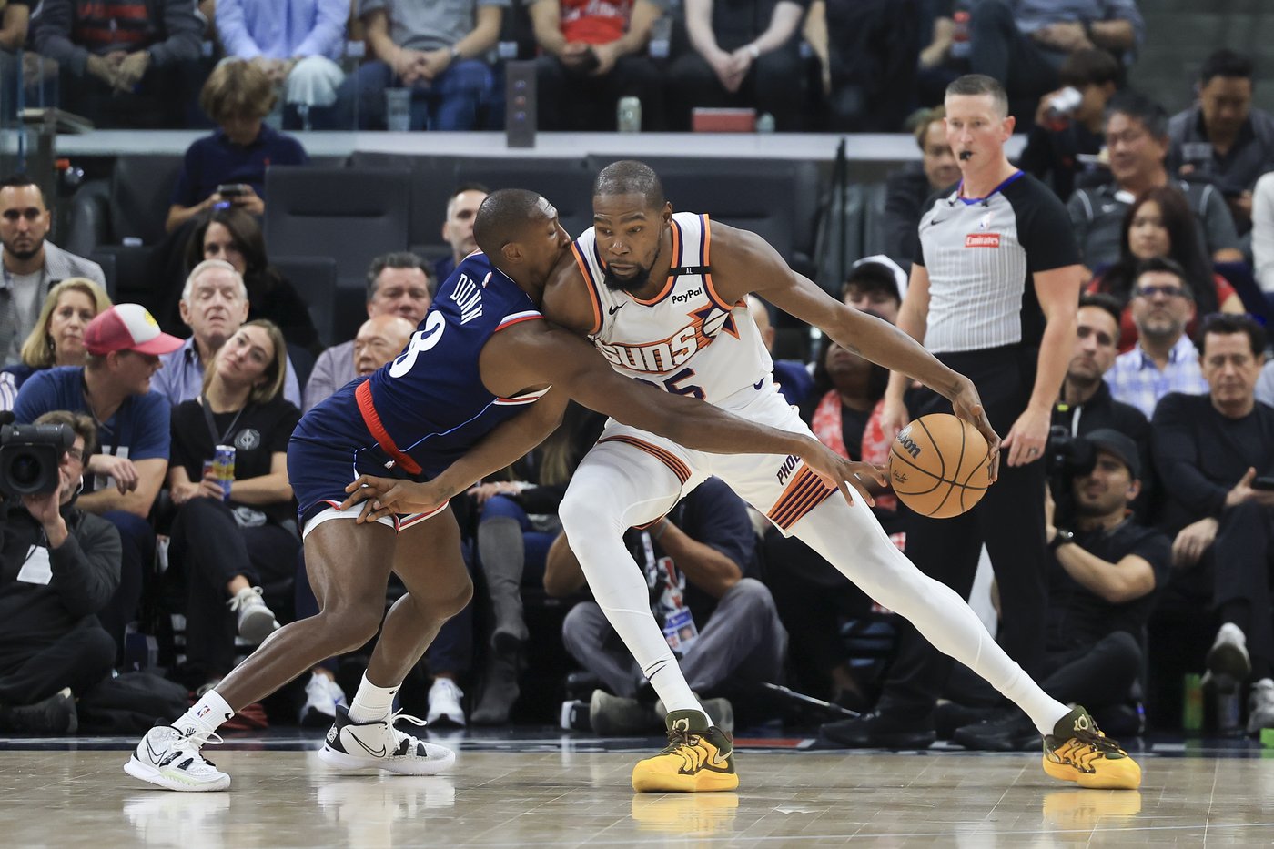 Durant, Beal lead Suns to 116-113 OT victory over Clippers, spoiling LA's Intuit Dome opener | iNFOnews.ca