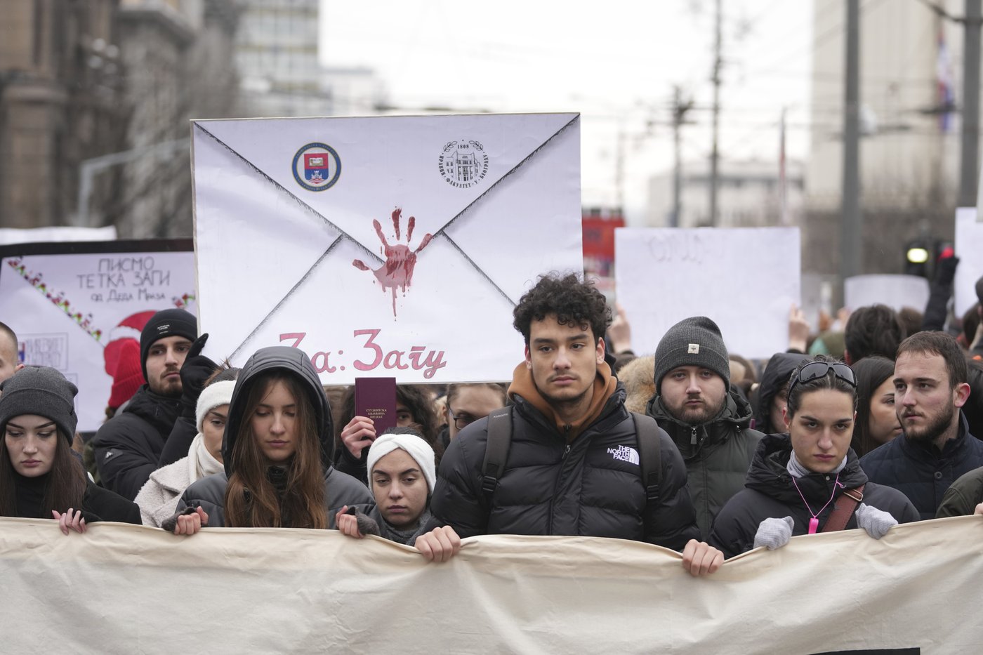 Striking students in Serbia tell chief prosecutor to 'fight for law and justice' | iNFOnews.ca Striking students in Serbia tell chief prosecutor to 'fight for law and justice' | iNFOnews.ca