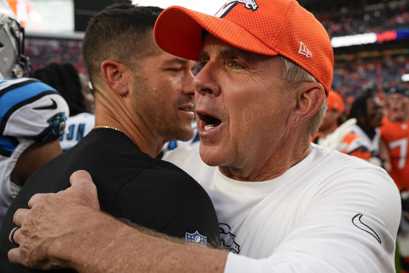 Payton says he wasn't trying to run up the score after some Panthers complain following 28-14 loss | iNFOnews.ca Payton says he wasn't trying to run up the score after some Panthers complain following 28-14 loss | iNFOnews.ca