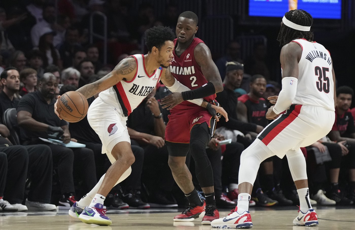 Simons and Ayton lead Trail Blazers to 116-107 win over Heat | iNFOnews.ca Simons and Ayton lead Trail Blazers to 116-107 win over Heat | iNFOnews.ca