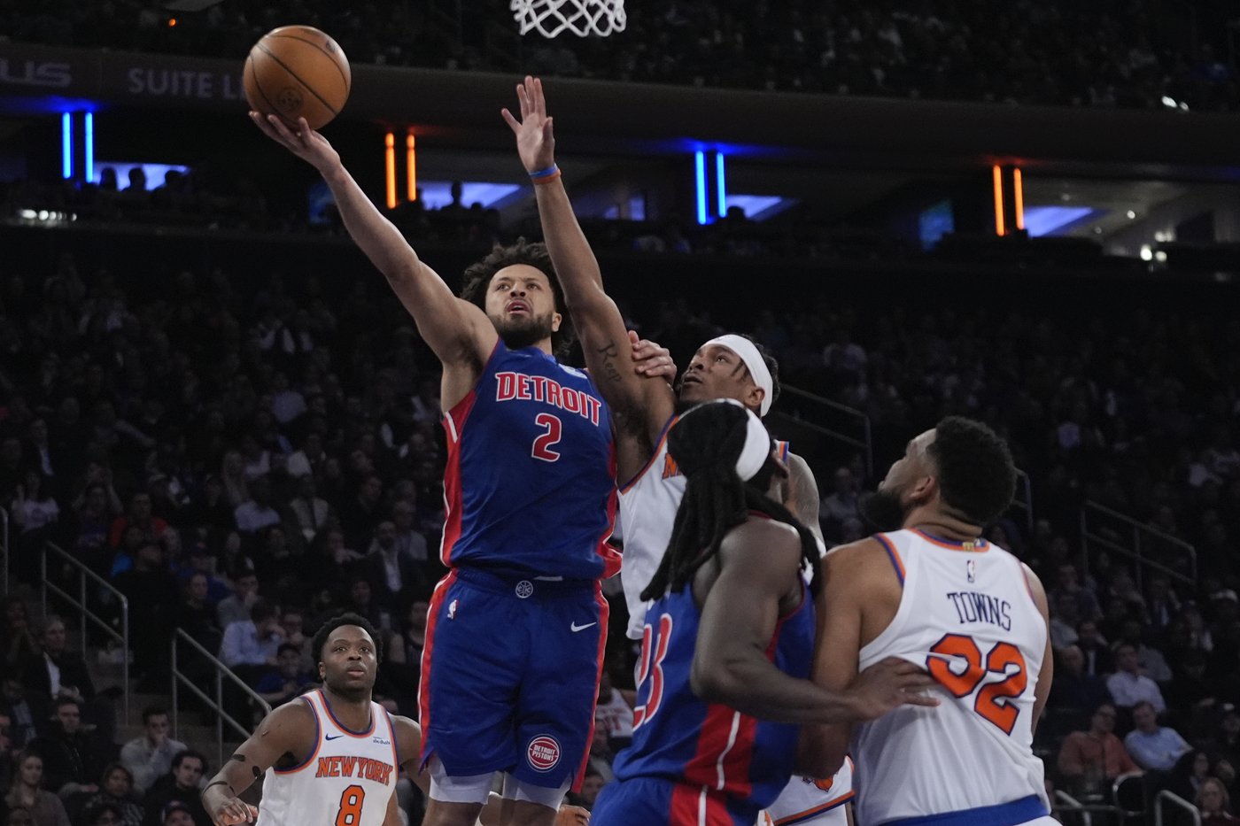 Cunningham scores 36 points and the surging Pistons beat the Knicks again, 124-119 | iNFOnews.ca Cunningham scores 36 points and the surging Pistons beat the Knicks again, 124-119 | iNFOnews.ca