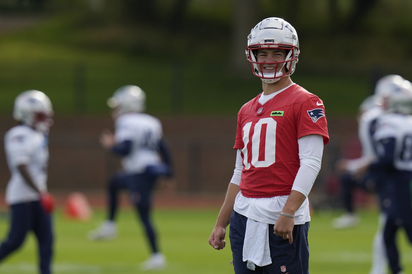 Patriots QB Drake Maye 'ready to go' against Jaguars in London | iNFOnews.ca Patriots QB Drake Maye 'ready to go' against Jaguars in London | iNFOnews.ca