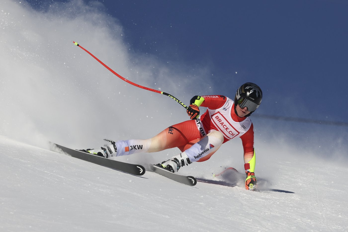 Huetter silences Swiss crowd when she finishes ahead of Gut-Behrami to win super-G in St. Moritz | iNFOnews.ca Huetter silences Swiss crowd when she finishes ahead of Gut-Behrami to win super-G in St. Moritz | iNFOnews.ca