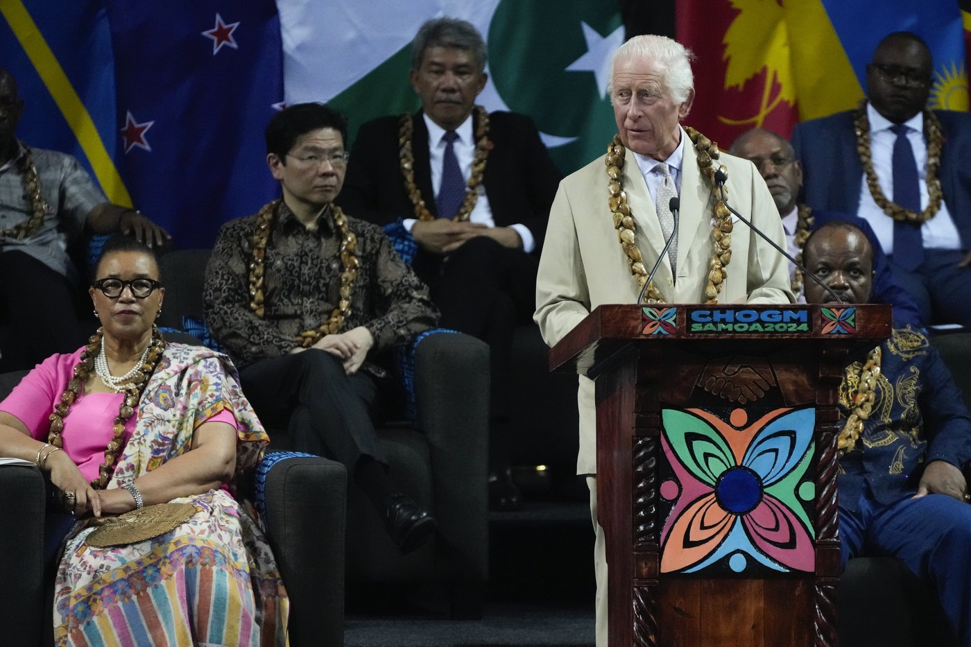 King Charles tells summit the past can't be changed as leaders ask Britain to reckon with slavery | iNFOnews.ca King Charles tells summit the past can't be changed as leaders ask Britain to reckon with slavery | iNFOnews.ca