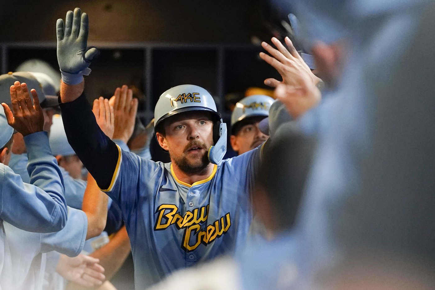 Brewers' Rhys Hoskins exercises his $18 million option for 2025 season | iNFOnews.ca Brewers' Rhys Hoskins exercises his $18 million option for 2025 season | iNFOnews.ca