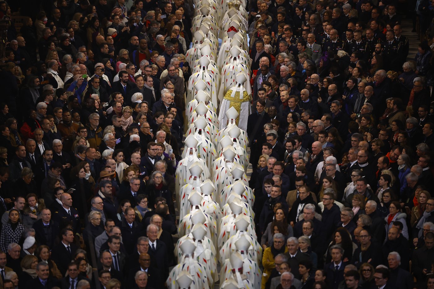 Notre Dame's reopening celebrated its saviors as much as the cathedral's resurrection from fire | iNFOnews.ca Notre Dame's reopening celebrated its saviors as much as the cathedral's resurrection from fire | iNFOnews.ca
