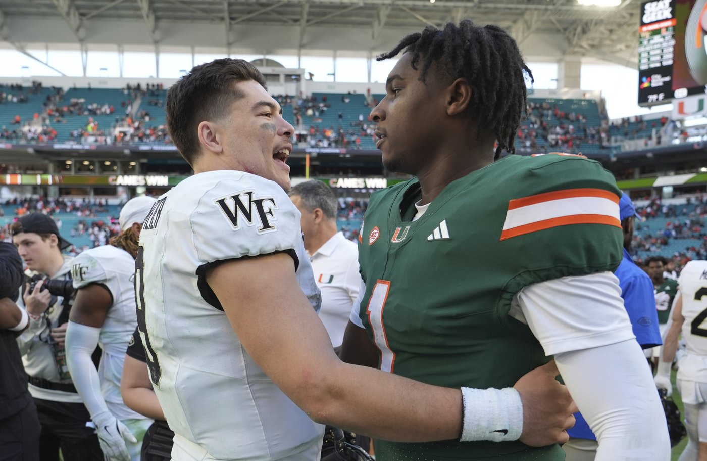 AP All-ACC: Miami QB Ward honored as offensive player and newcomer of the year | iNFOnews.ca AP All-ACC: Miami QB Ward honored as offensive player and newcomer of the year | iNFOnews.ca