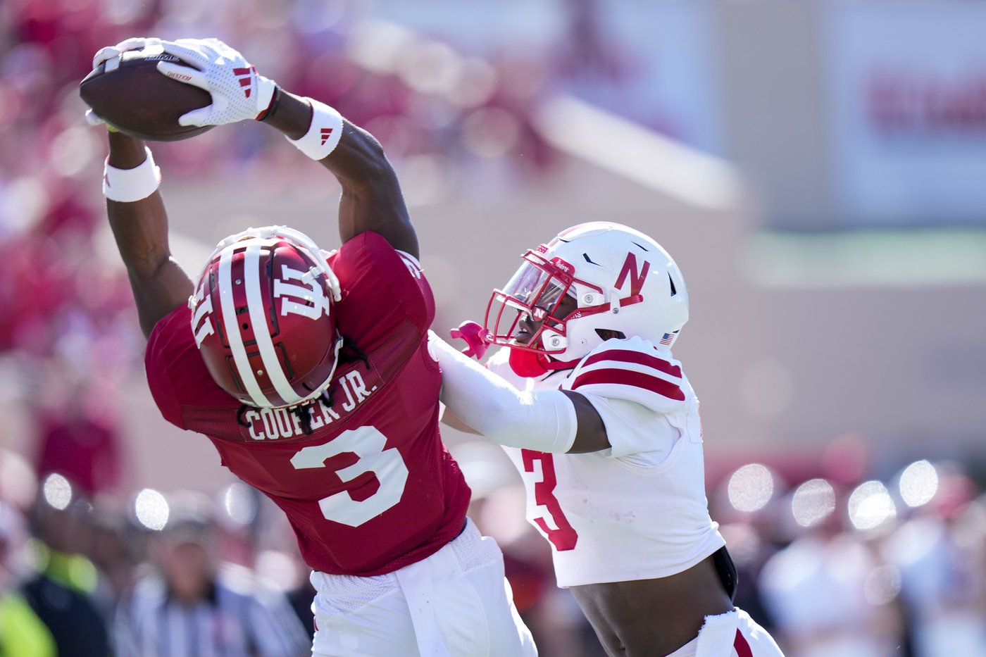 No. 16 Indiana routs Nebraska 56-7 to stay unbeaten; Rourke injures hand and misses 2nd half | iNFOnews.ca No. 16 Indiana routs Nebraska 56-7 to stay unbeaten; Rourke injures hand and misses 2nd half | iNFOnews.ca