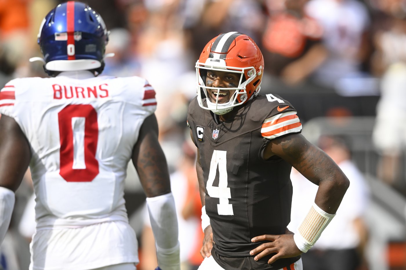 Rookie Malik Nabers catches 2 TD passes from Daniel Jones as Giants hold off banged-up Browns 21-15 | iNFOnews.ca Rookie Malik Nabers catches 2 TD passes from Daniel Jones as Giants hold off banged-up Browns 21-15 | iNFOnews.ca