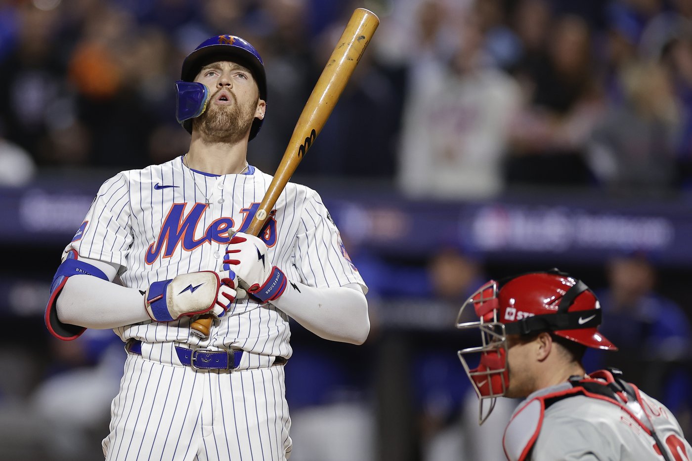 Brandon Nimmo in Mets' lineup for Game 2 of NLCS despite left foot issue | iNFOnews.ca