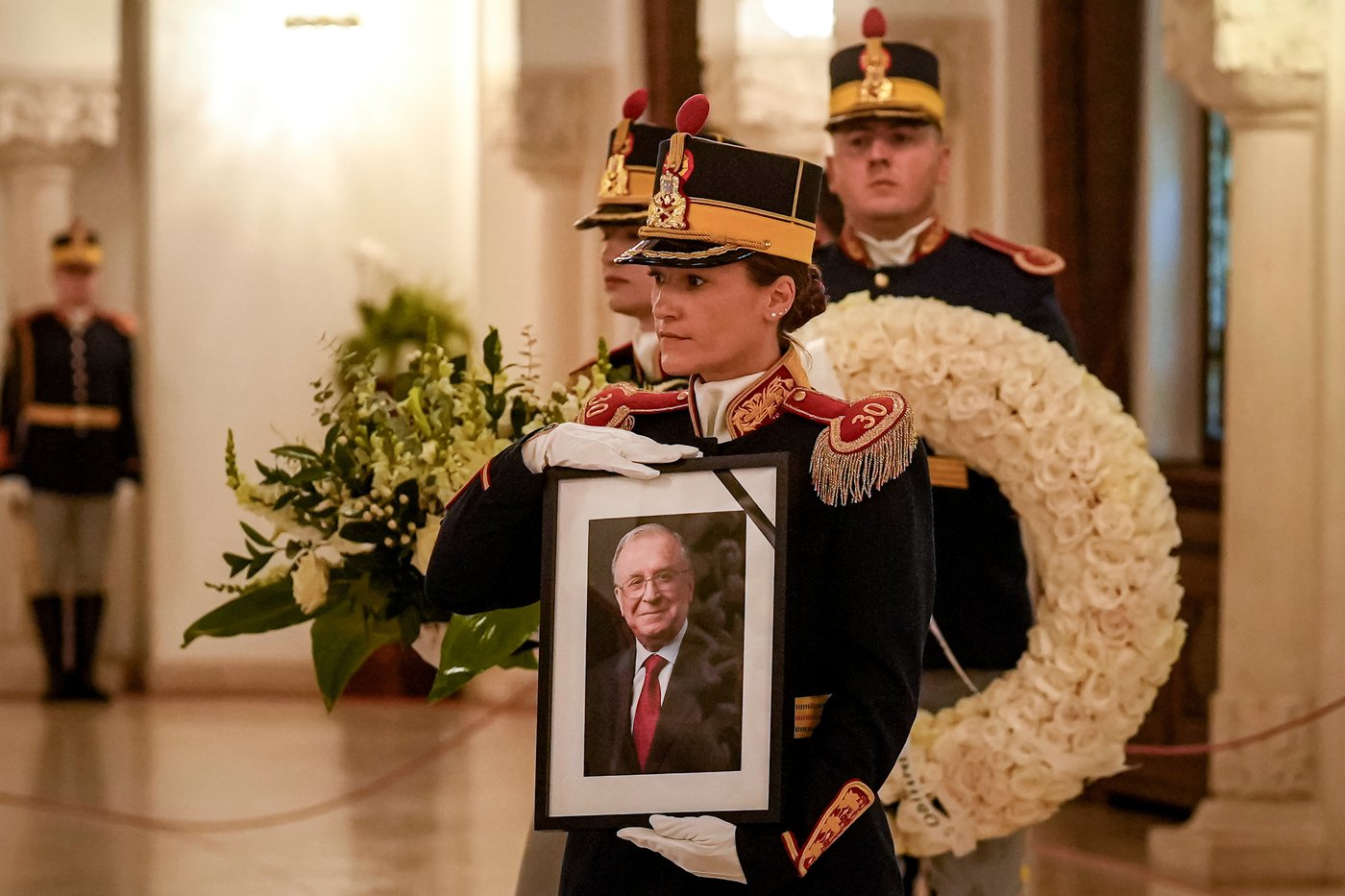 Casket of Romania's divisive first post-communist president, Ion Iliescu, lies in state for funeral | iNFOnews.ca Casket of Romania's divisive first post-communist president, Ion Iliescu, lies in state for funeral | iNFOnews.ca