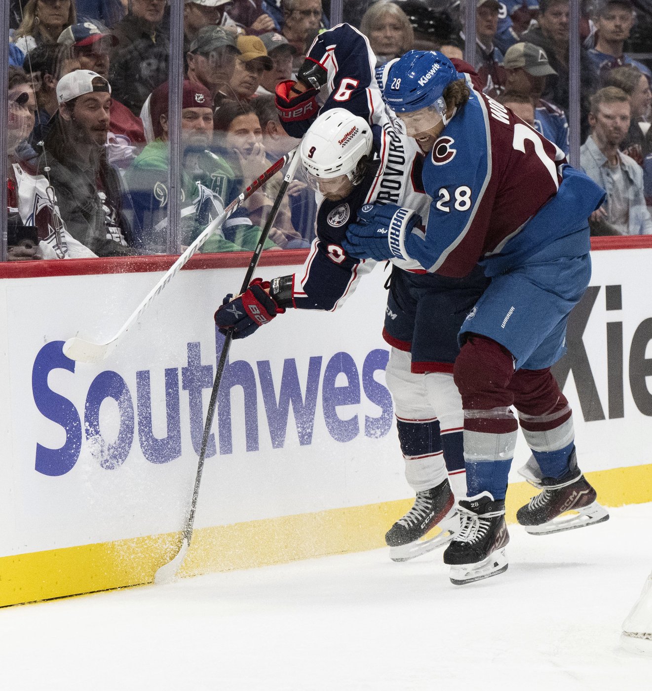 Marchenko, Chinakhov and Monahan each have 3 points as Blue Jackets beat Avalanche 6-4 | iNFOnews.ca
