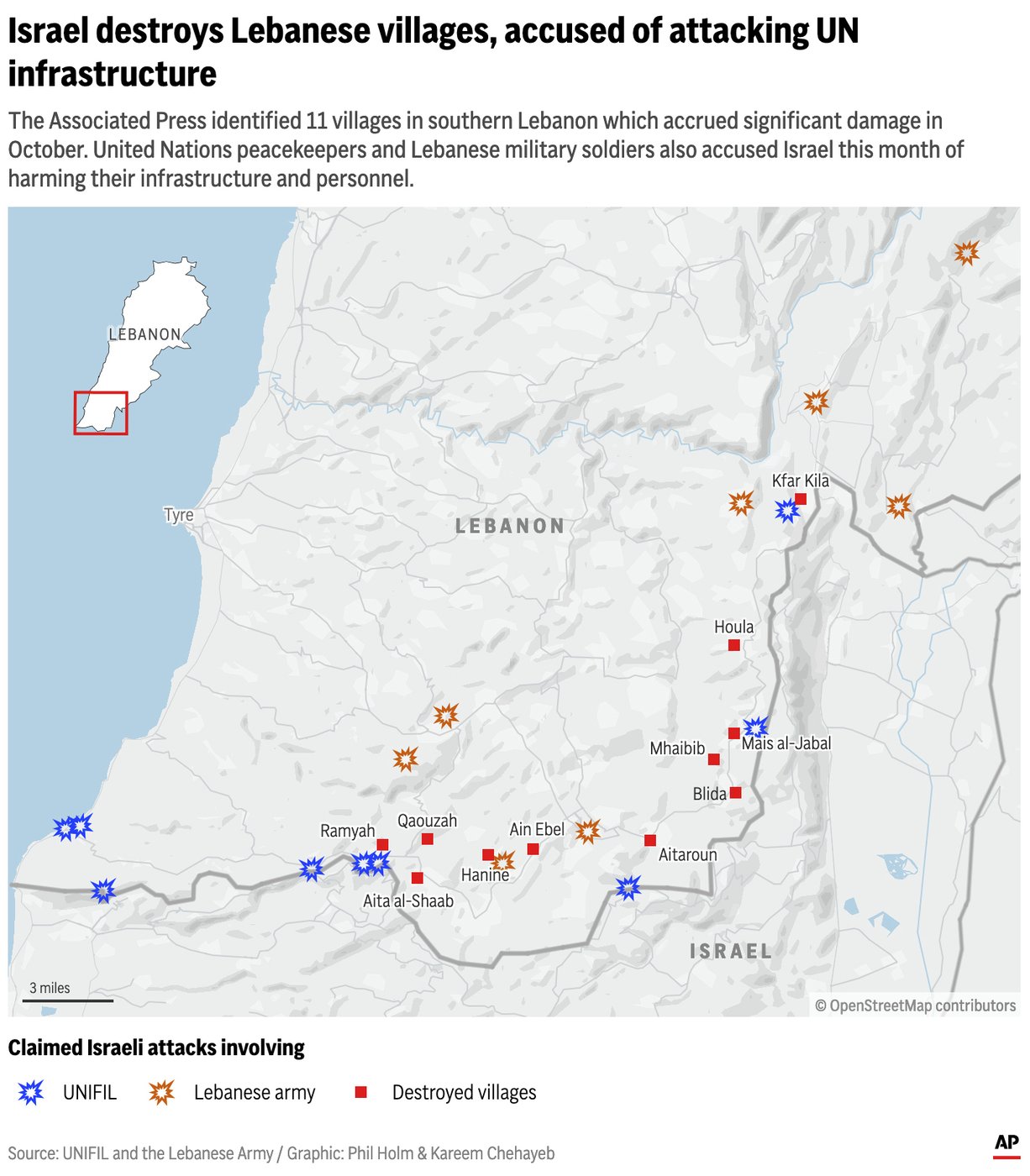 Israel's path of destruction in southern Lebanon raises fears of an attempt to create a buffer zone | iNFOnews.ca Israel's path of destruction in southern Lebanon raises fears of an attempt to create a buffer zone | iNFOnews.ca