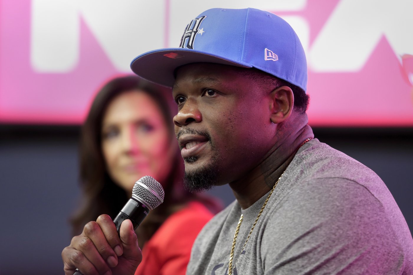 Hall of Famer Andre Johnson, Texans encourage female participation in flag football | iNFOnews.ca