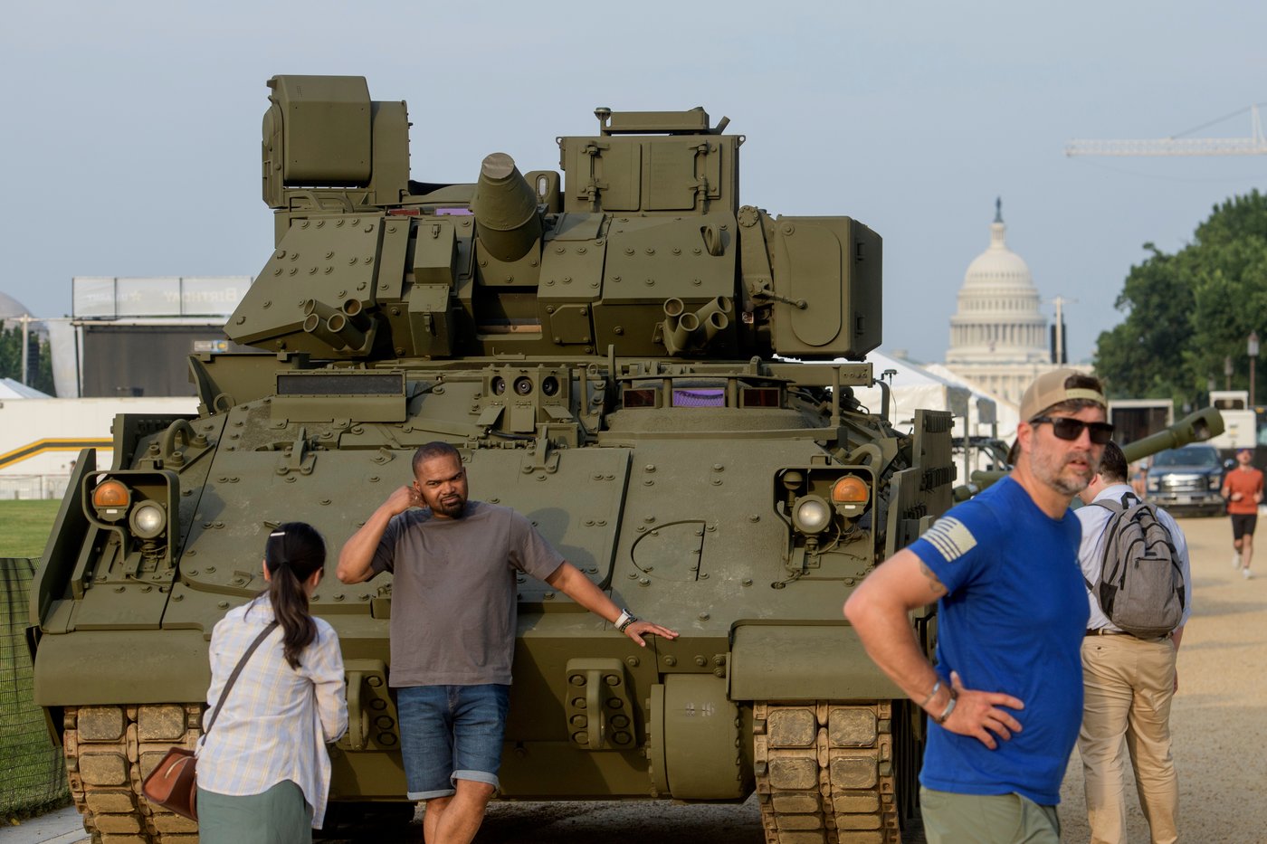 Trump is finally getting his chance to try to top France with a grand military parade in DC | iNFOnews.ca