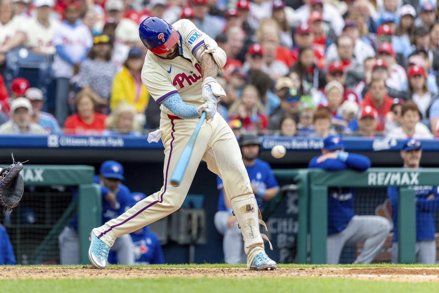 Castellanos hits a grand slam and Phillies complete 3-game sweep of Blue Jays with 11-4 win | iNFOnews.ca Castellanos hits a grand slam and Phillies complete 3-game sweep of Blue Jays with 11-4 win | iNFOnews.ca