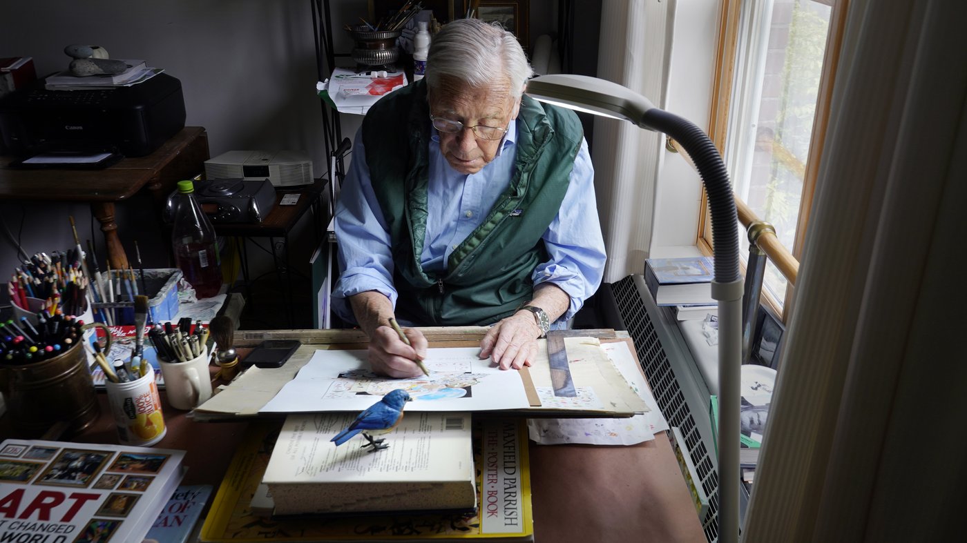 New Hampshire artist whose 'daily doodle' pandemic project lasted 1,727 days dies at 92 | iNFOnews.ca