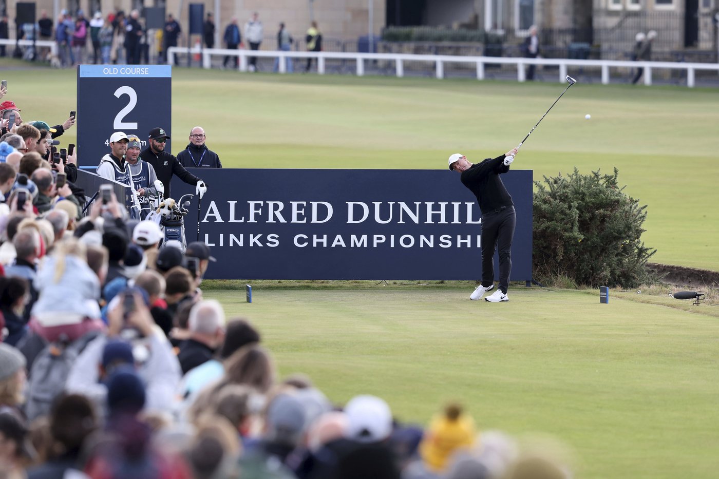 Hatton ties St Andrews record to lead Dunhill Links but Monahan and Al-Rumayyan miss the cut | iNFOnews.ca