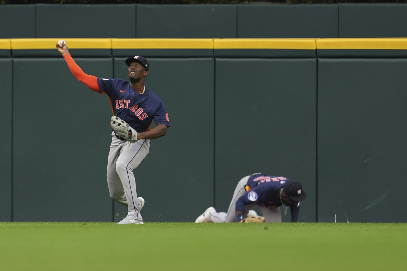 Astros outfielder Taylor Trammell being evaluated for a concussion after crashing into fence | iNFOnews.ca