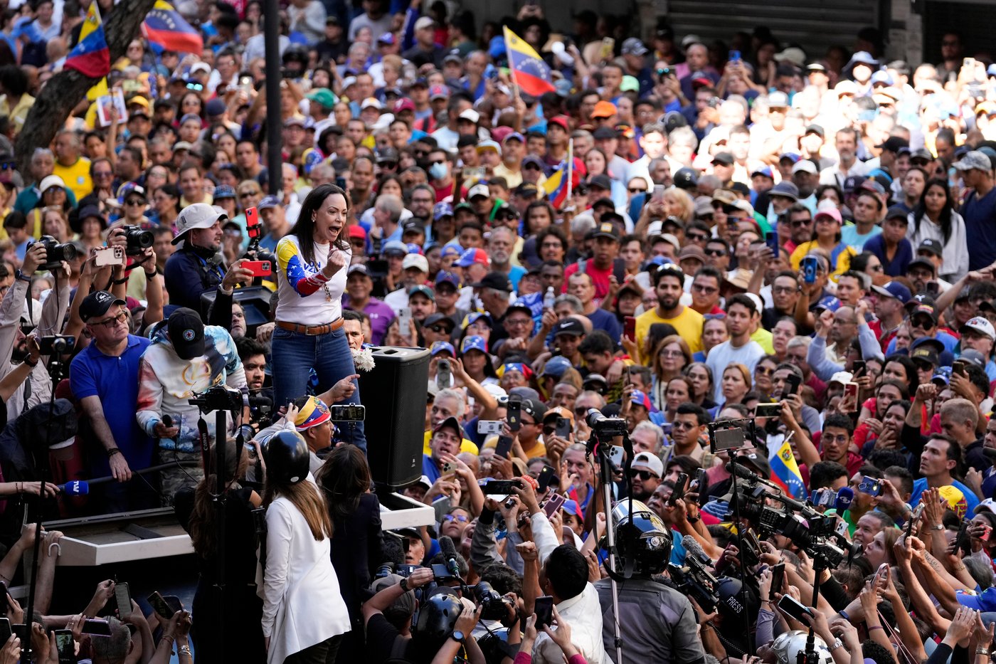 María Corina Machado, a symbol of the political resistance in Venezuela and now Nobel winner | iNFOnews.ca María Corina Machado, a symbol of the political resistance in Venezuela and now Nobel winner | iNFOnews.ca