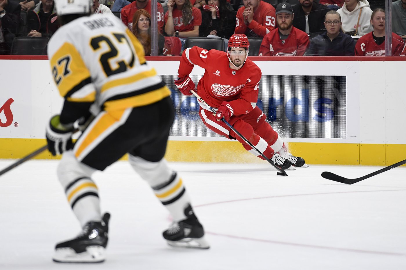 Beauvillier, Blomqvist help Penguins rebound from opening loss with 6-3 victory over Red Wings | iNFOnews.ca Beauvillier, Blomqvist help Penguins rebound from opening loss with 6-3 victory over Red Wings | iNFOnews.ca