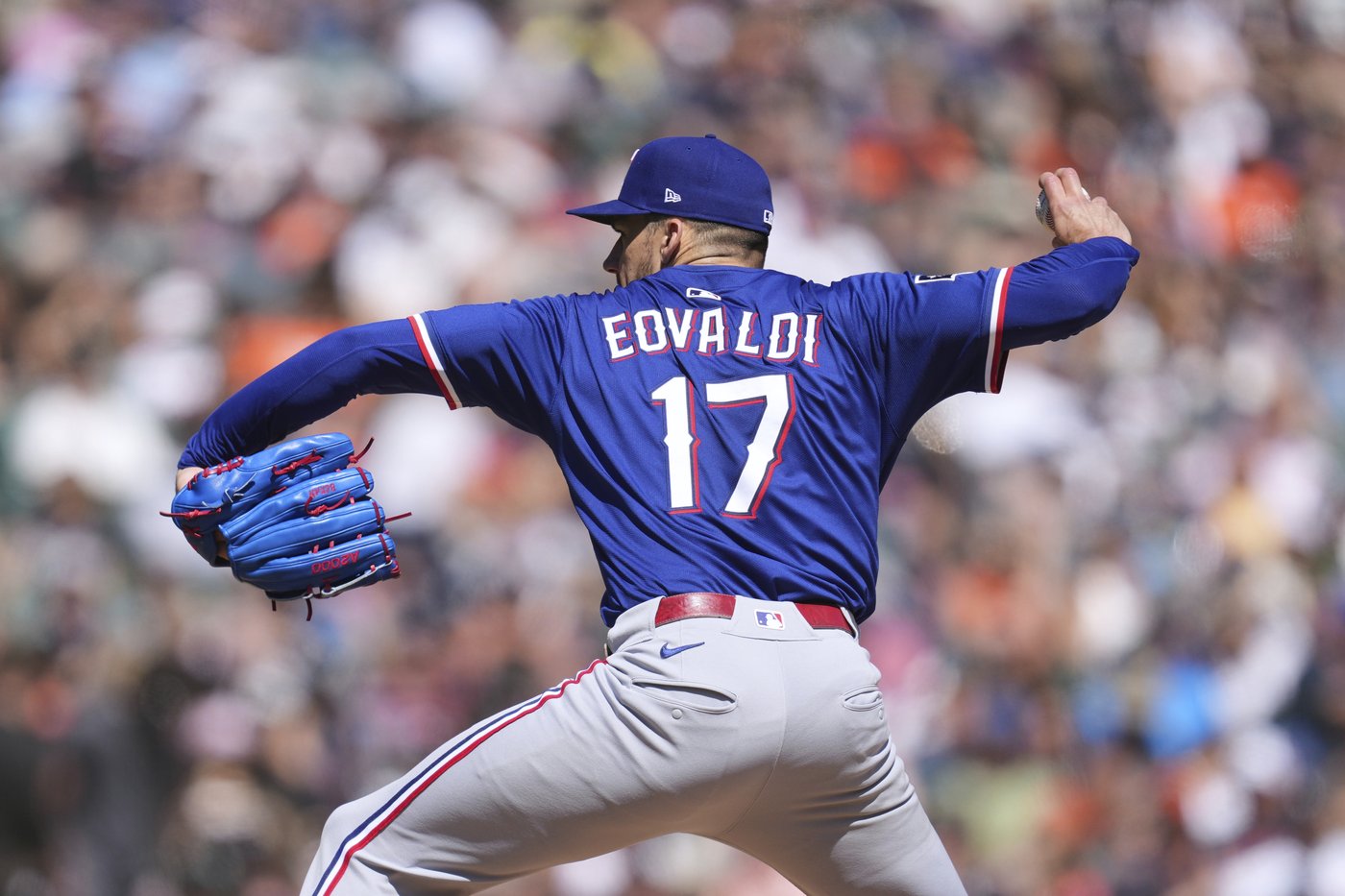 Eovaldi limits Detroit to two hits in seven shutout innings as Rangers top Tigers, 6-1 | iNFOnews.ca
