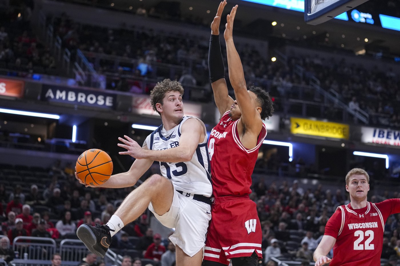 Nolan Winter scores a season-high 20 points to help No. 20 Wisconsin get past Butler 83-74 | iNFOnews.ca Nolan Winter scores a season-high 20 points to help No. 20 Wisconsin get past Butler 83-74 | iNFOnews.ca