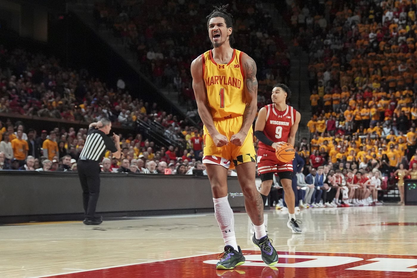 2nd-half run lifts Maryland to 4th straight win, 76-68 over No. 17 Wisconsin | iNFOnews.ca