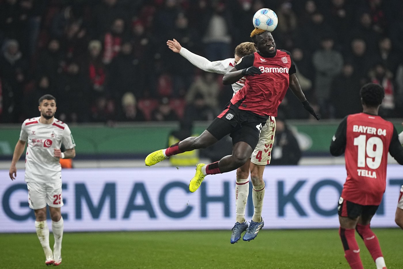 Schick, Boniface deliver as Bayer Leverkusen survives scare against local foe Cologne in German Cup | iNFOnews.ca