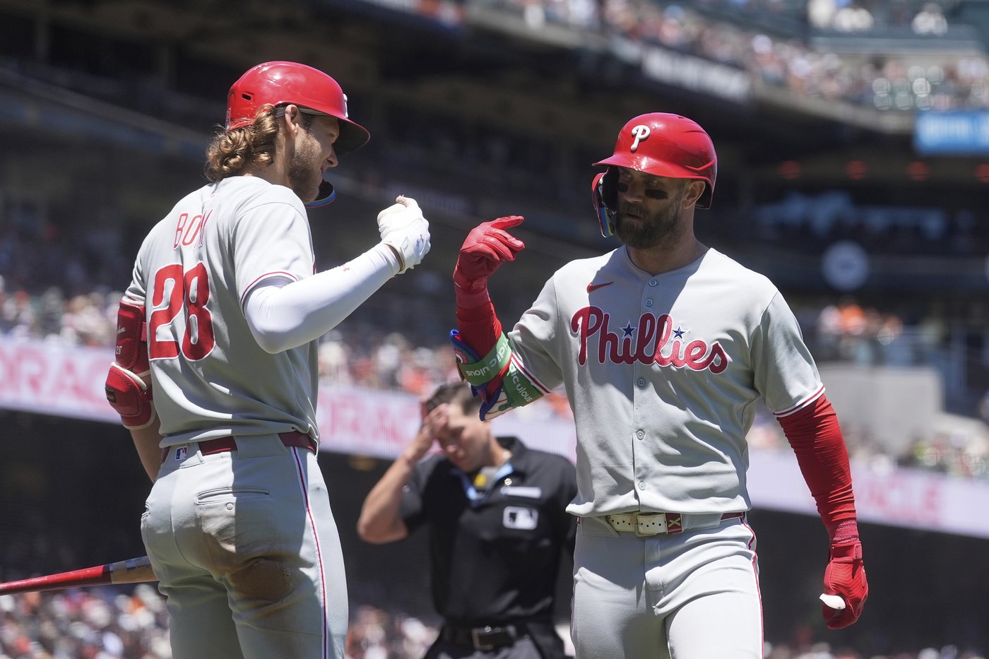 Harper's hitting, Luzardo's pitching key Phillies' 13-0 romp over Giants, keeping Verlander winless | iNFOnews.ca Harper's hitting, Luzardo's pitching key Phillies' 13-0 romp over Giants, keeping Verlander winless | iNFOnews.ca