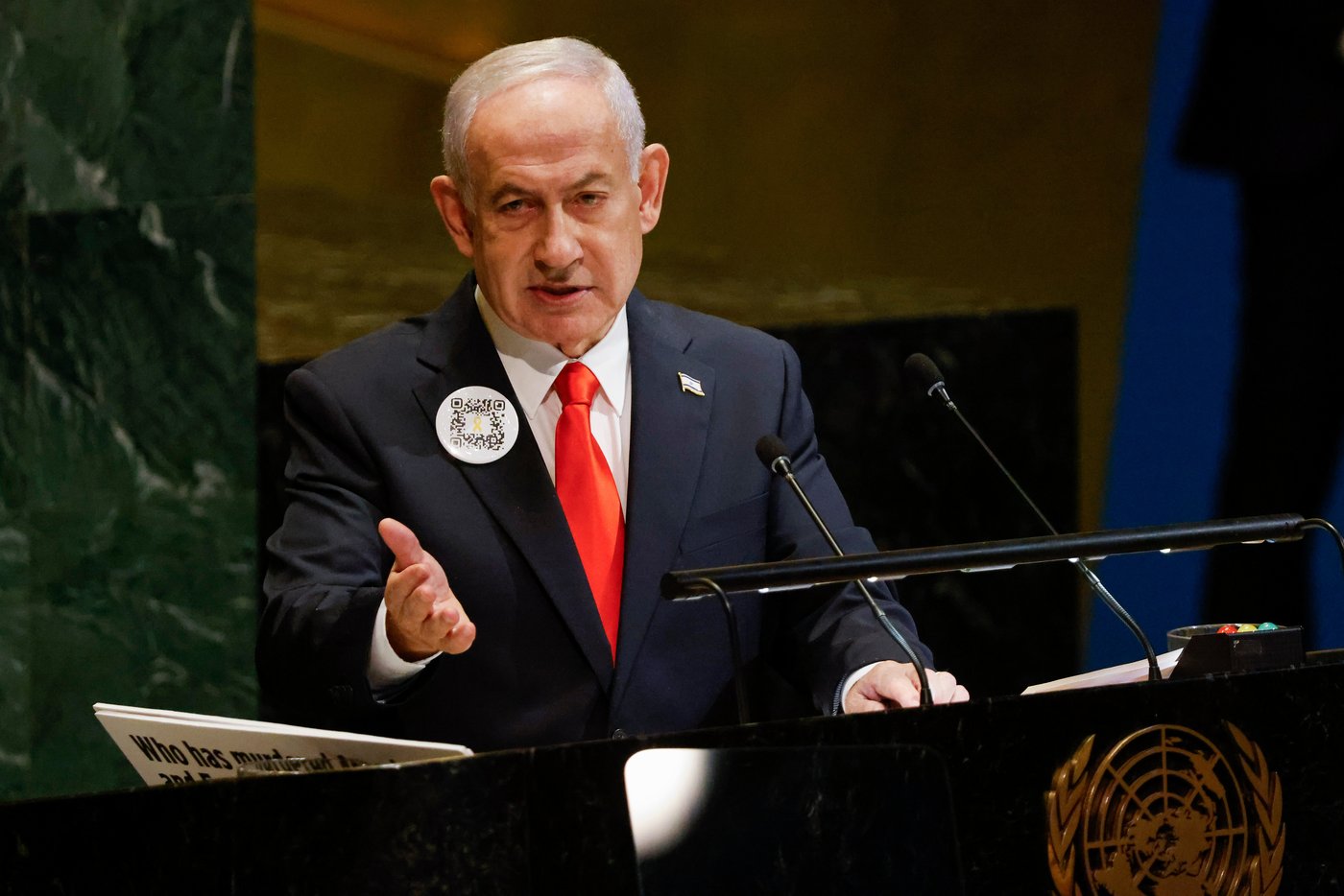 Canada not part of mass walkout when Israel PM Netanyahu spoke at UN General Assembly | iNFOnews.ca