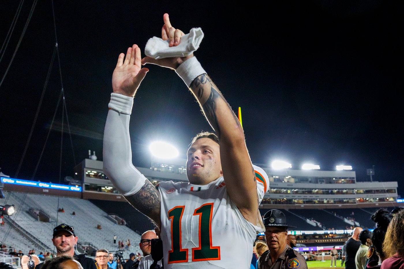 No. 2 Miami looks to continue unbeaten start when it plays host to Louisville on Friday night | iNFOnews.ca