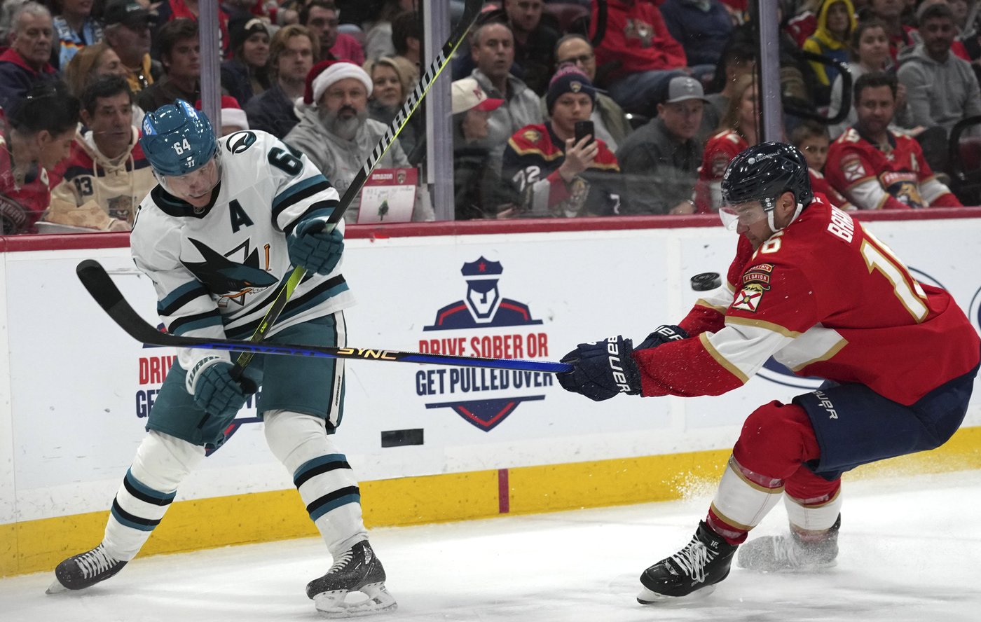 Tkachuk scores 2 more goals, Panthers stay hot with 3-1 win over Sharks | iNFOnews.ca Tkachuk scores 2 more goals, Panthers stay hot with 3-1 win over Sharks | iNFOnews.ca