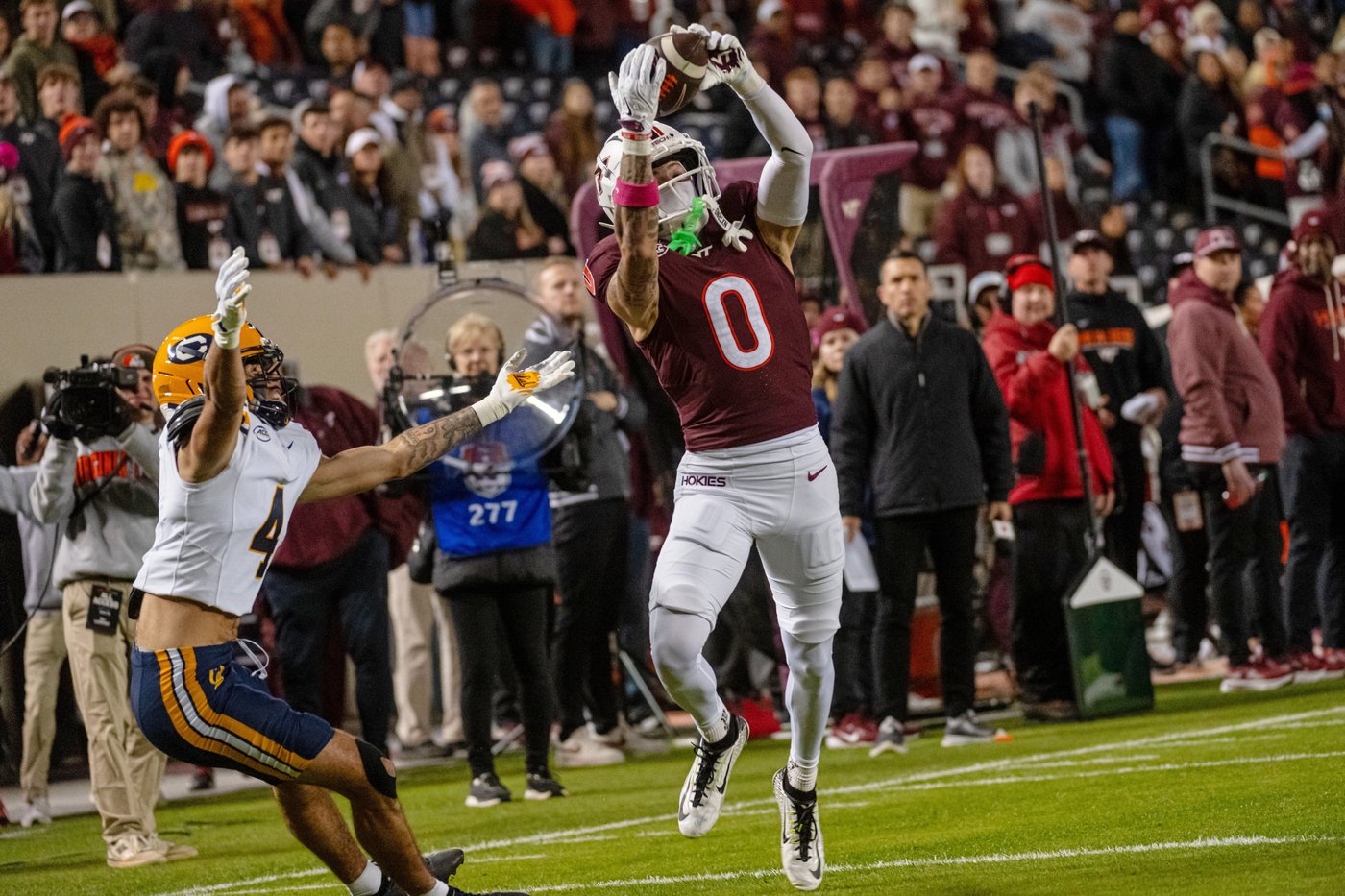 Kyron Drones leads Virginia Tech over California 42-34 in double OT | iNFOnews.ca