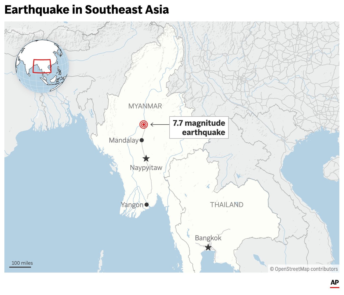 Central Myanmar shaken by new quake in one of the biggest aftershocks since March 28 temblor | iNFOnews.ca Central Myanmar shaken by new quake in one of the biggest aftershocks since March 28 temblor | iNFOnews.ca