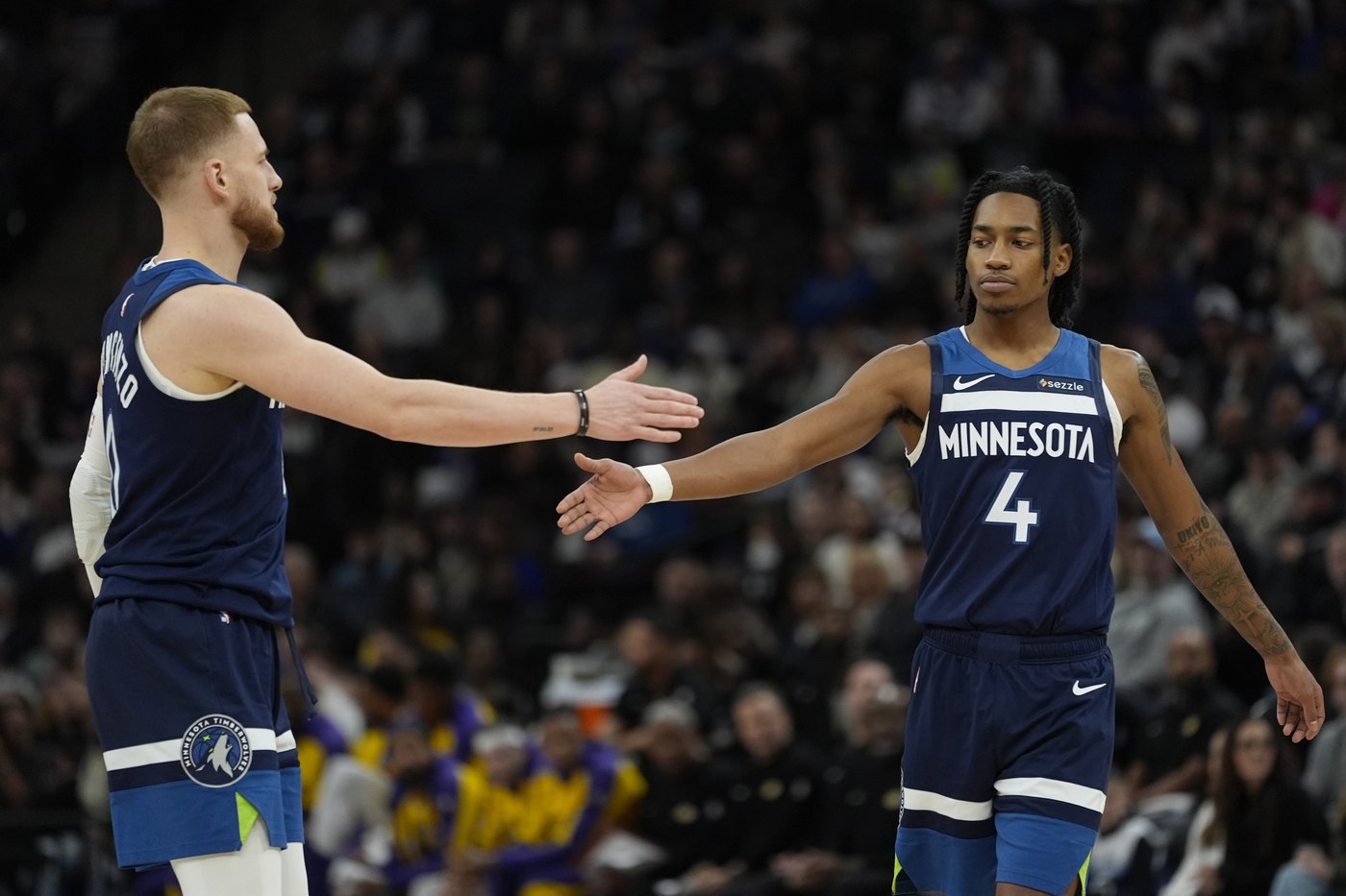 Timberwolves beat Lakers without LeBron James 97-87 with another defensive showing | iNFOnews.ca Timberwolves beat Lakers without LeBron James 97-87 with another defensive showing | iNFOnews.ca