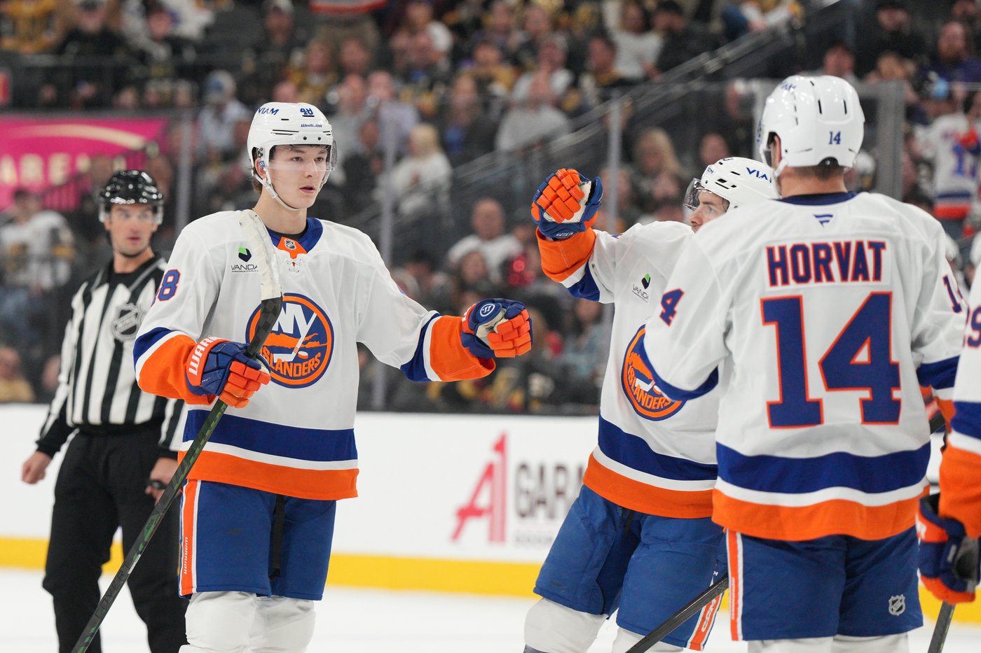 Schaefer scores in OT to give Islanders 3-2 win over Mammoth for 4th straight victory | iNFOnews.ca