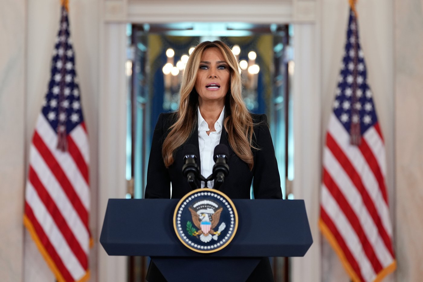 Melania Trump says 8 kids displaced by Russia-Ukraine war reunite with families after Putin talks | iNFOnews.ca