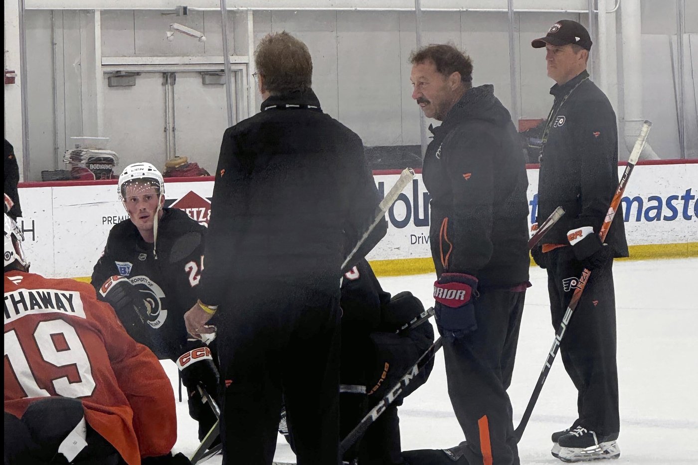 Father of Gaudreau brothers helps out at Philadelphia Flyers practice | iNFOnews.ca