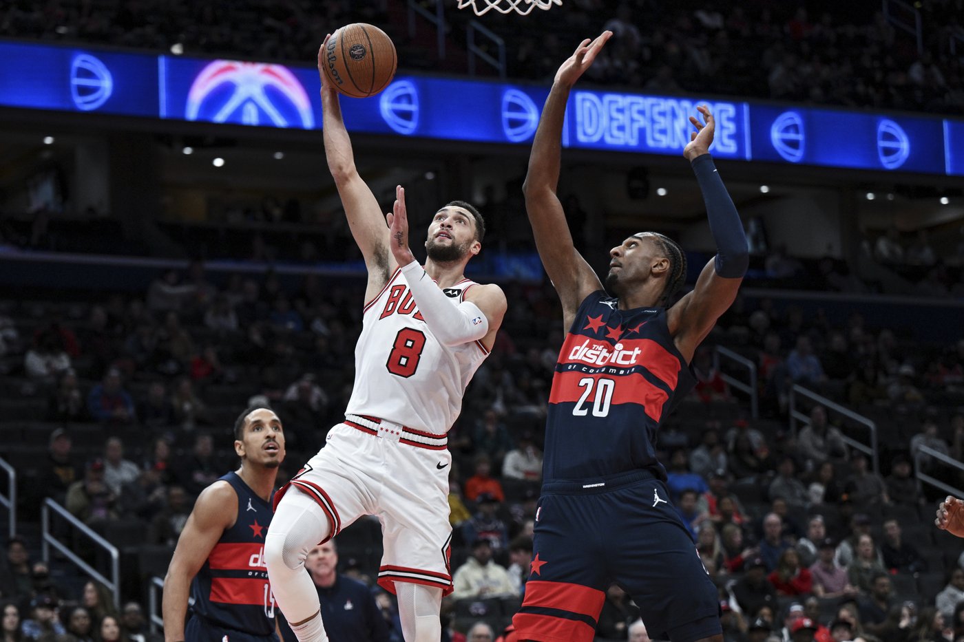 Vucevic and White lead Bulls to 127-108 win over Wizards, losers of 12 straight | iNFOnews.ca